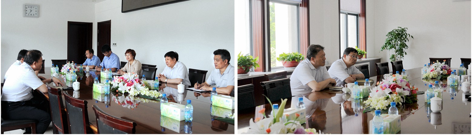 淄博市國家高新技術(shù)產(chǎn)業(yè)開發(fā)區(qū)領(lǐng)導來集團調(diào)研